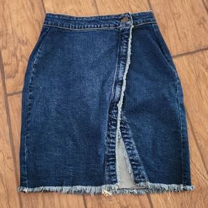 Women's medium Great Smoky Los Angeles denim skirt New with tag